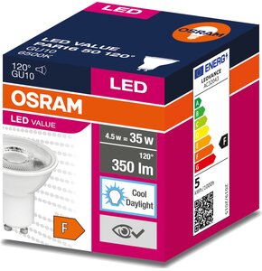 Żarówka LED OSRAM LVPAR1650120 4.5W GU10