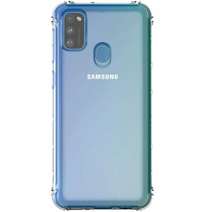 Etui SAMSUNG M Cover do Galaxy M21 GP-FPM215KDATW Przezroczysty