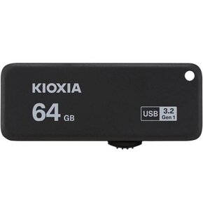 Pendrive KIOXIA TransMemory U365 64GB, USB 3.2 Gen. 1 (USB 3.0), Odczyt 150 Mb/s, Zapis 120 Mb/s
