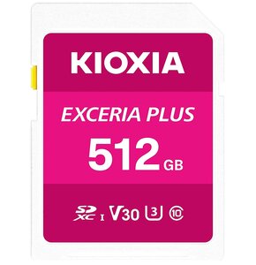 Karta pamięci KIOXIA Exceria Plus SDXC 512GB