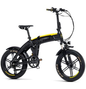 Rower elektryczny DUCATI Scrambler SCR-E Sport M17 20 cali męski Czarno-żółty
