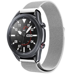 Pasek TECH-PROTECT MilaneseBand do Samsung Galaxy Watch 3 (41mm) Srebrny