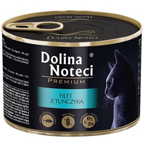 Karma dla kota DOLINA NOTECI Premium Filet z tuńczyka 185 g