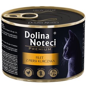 Karma dla kota DOLINA NOTECI Premium Filet z piersi kurczaka 185 g