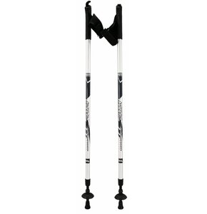 Kijki trekkingowe BEST SPORTING 512293 (84 - 140 cm) Czarno-srebrny