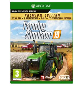 Farming Simulator 19 - Edycja Premium Gra XBOX ONE (Kompatybilna z Xbox Series X)