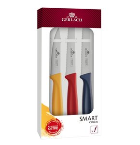 Zestaw noży GERLACH Smart Color (3 elementy)