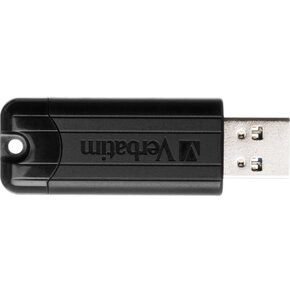Pendrive VERBATIM PinStripe 256GB, USB 3.2 Gen 1 (USB 3.0) / USB 2.0 Czarny