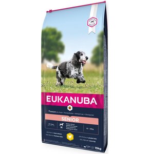 Karma dla psa EUKANUBA Senior Medium Breed Kurczak 15 kg