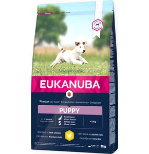 Karma dla psa EUKANUBA Puppy Small Breeds Kurczak 3 kg