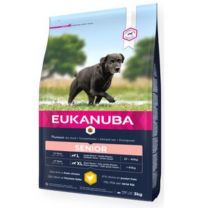 Karma dla psa EUKANUBA Senior Large Breeds Kurczak 3 kg