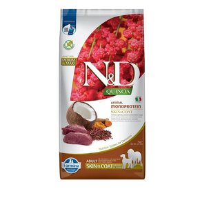 Karma dla psa FARMINA N&D Quinoa Skin & Coat Jeleń z kokosem 7 kg
