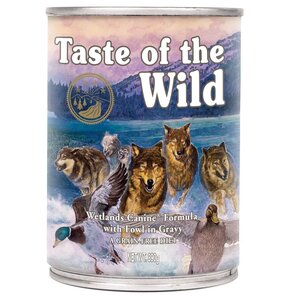Karma dla psa TASTE OF THE WILD Wetlands Dziki drób 390 g