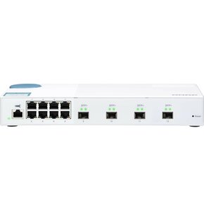 Switch QNAP QSW-M408S Gigabit Ethernet, 12 portów, Zarządzalny