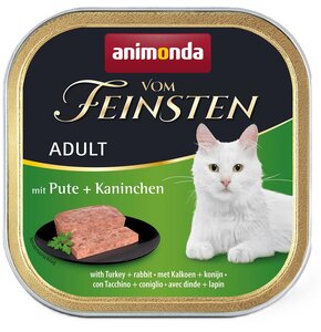 Karma dla kota ANIMONDA Vom Feinsten Indyk z królikiem 100 g