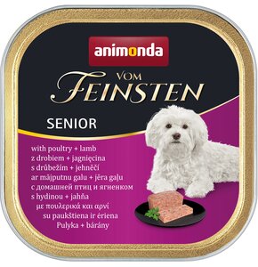 Karma dla psa ANIMONDA Vom Feinsten Senior Drób z jagnięciną 150 g