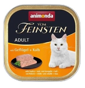 Karma dla kota ANIMONDA Vom Feinsten Drób z cielęciną 100 g