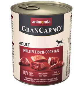 Karma dla psa ANIMONDA GranCarno Mięsny koktajl 800 g