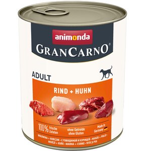 Karma dla psa ANIMONDA GranCarno Wołowina z kurczakiem 800 g