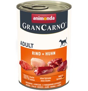 Karma dla psa ANIMONDA GranCarno Wołowina z kurczakiem 400 g