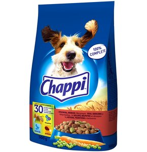 Karma dla psa CHAPPI Wołowina z drobiem i warzywami 500 g