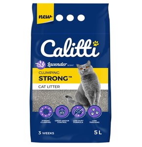 Żwirek dla kota CALITTI Strong Lavender 5 L