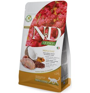 Karma dla kota FARMINA N&D Quinoa Skin & Coat Quail 5 kg