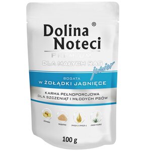 Karma dla psa DOLINA NOTECI Premium Junior Żołądki jagnięce 100 g