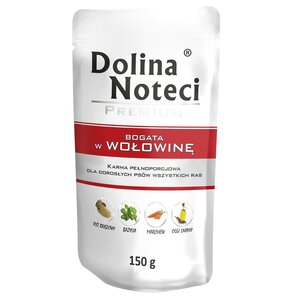 Karma dla psa DOLINA NOTECI Premium Wołowina 150 g