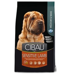 Karma dla psa FARMINA Cibau Sensitive Lamb Medium & Maxi 12kg + 2kg Gratis