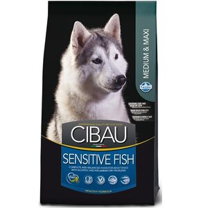 Karma dla psa FARMINA Cibau Sensitive Fish Medium & Maxi 12kg + 2kg Gratis