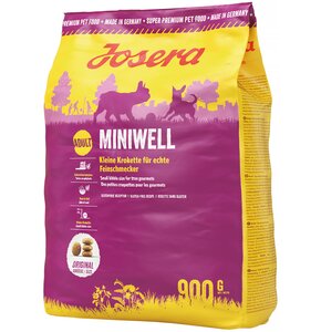 Karma dla psa JOSERA Miniwell Drób 900 g