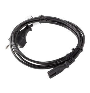 Kabel zasilający EU 2 pin (CEE 7/16) - IEC 320 C7 LANBERG 3 m