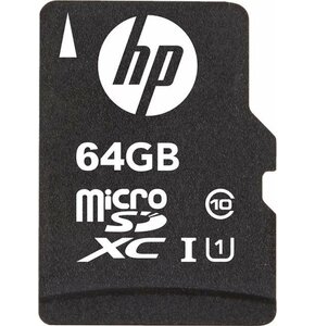 Karta pamięci HP microSDHC U1 Claas 10 64GB + Adapter