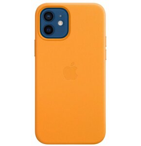 Etui APPLE Leather Case MagSafe do iPhone 12/12 Pro Kalifornijski mak