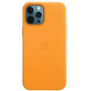Etui APPLE Leather Case MagSafe do iPhone 12 Pro Max Kalifornijski mak