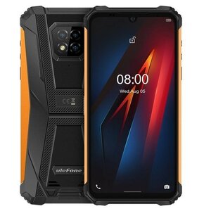 Smartfon ULEFONE Armor 8 4/64GB 6.1" Czarno-pomarańczowy UF-A8/OE