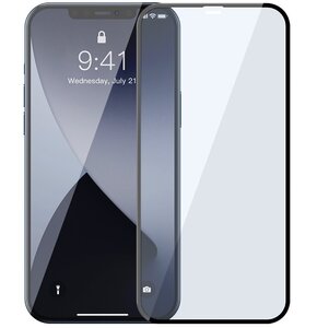 Szkło hartowane BASEUS do Apple iPhone 12 Pro Max 0.3 mm Czarny (2 szt.)