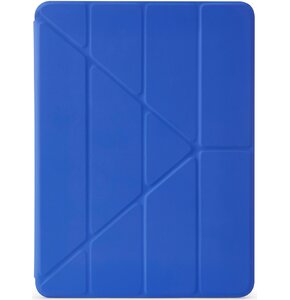 Etui na iPad PIPETTO Origami Niebieski z uchwytem