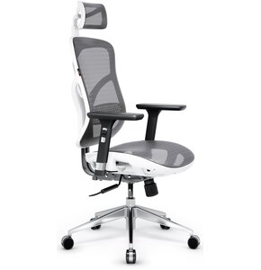Fotel DIABLO CHAIRS V-Basic Biało-szary