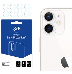 Szkło hybrydowe na obiektyw 3MK Lens Protection do Apple iPhone 12