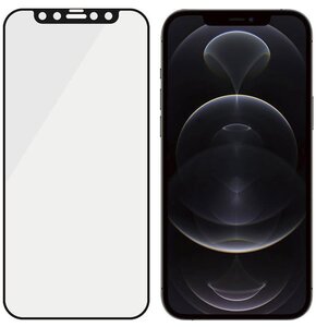 Szkło hartowane PANZERGLASS do Apple iPhone 12/12 Pro Czarny