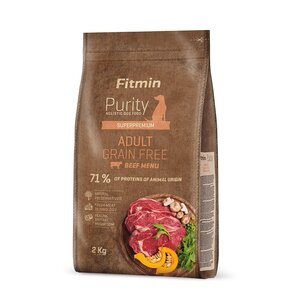 Karma dla psa FITMIN Purity Wołowina 2 kg