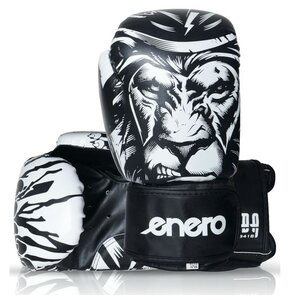 Rękawice bokserskie  ENERO Tiger (rozmiar 10oz) Czarno-biały