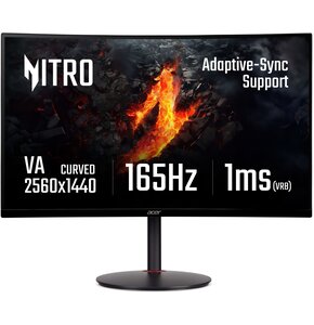 Monitor ACER Nitro XZ270UPBMIIPHX 27" 2560x1440px 165Hz 1 ms Curved
