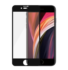 Szkło hartowane PANZERGLASS E2E Super+ do Apple iPhone SE/7/8/6/6s Czarny