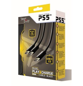 Kabel STEELPLAY Dual Play&Charge do PS5 JVAPS500003