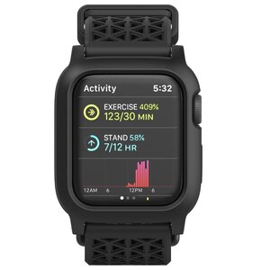 Etui CATALYST Impact Protection do Apple Watch 4/5/6/SE (40 mm) Czarny