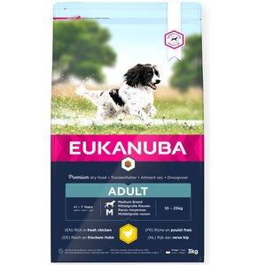 Karma dla psa EUKANUBA Medium Breeds Adult Kurczak 3 kg