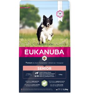 Karma dla psa EUKANUBA Senior Breeds Jagnięcina z ryżem 2.5 kg